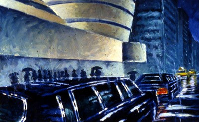 The Guggenheim Museum by Peter Bradtke | 23 5/8 x 31 1/2 Fine Art Print