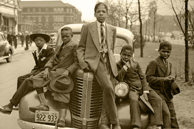 Chicago Boys, Sunday Best, 1941 by Russell Lee | 11 x 14 Fine Art Print