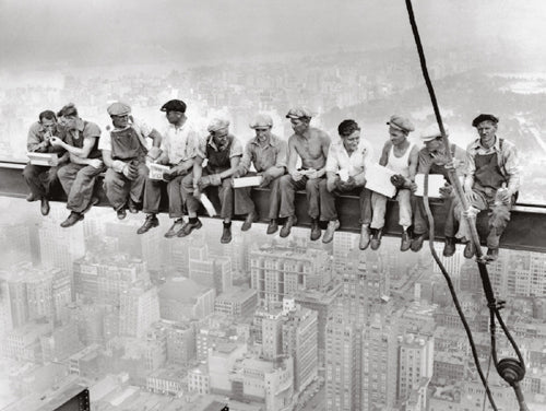 Framed Art Rockefeller Center, 1932 by Bettmann Archive | 18 x 24