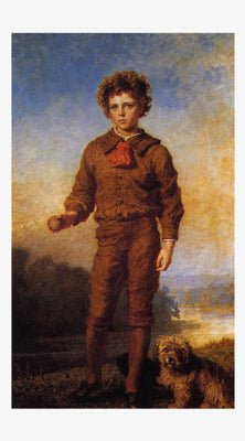 Portrait of George Paley by Carl W. Baverle | 24 x 12 Fine Art Print