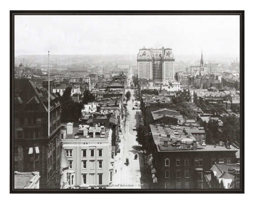 Framed Art Hotel Belvedere, Baltimore, 1907 16 x 20