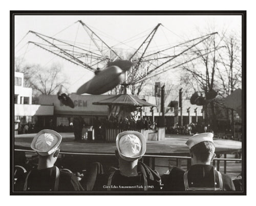 Sailors at Glen Echo Amusement Park, Maryland, 1943 Wall Art
