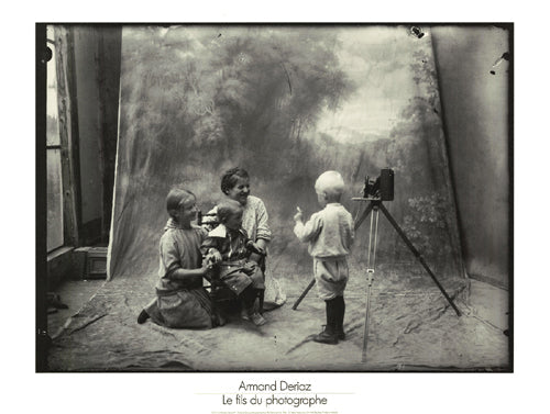 Framed Art Photographer's Son, Alphonse II, 1920 by Armand Deriaz
