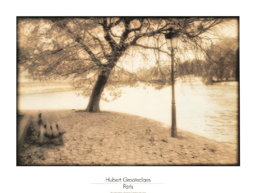 Framed Art Paris, 1981 by Hubert Grooteclaes | 23 5/8 x 31 1/2