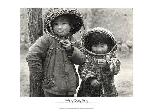 Framed Art An Hui Province, China, 1983 by Wang Gang-Feng | 19 3/4 x 27 5/8 Ar...