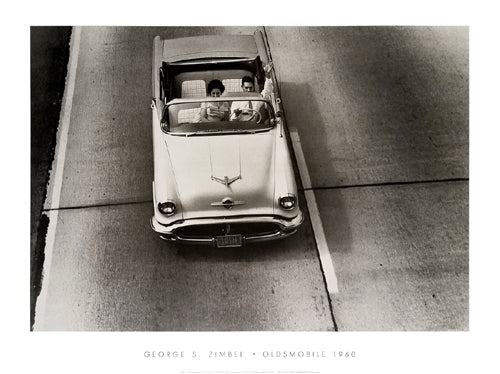 Framed Art Oldsmobile, Westchester County, NY, 1960 by George S. Zimbel