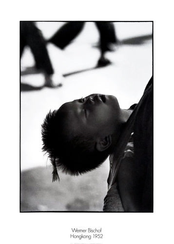 Framed Art Refugee Child, Hong Kong, 1952 by Werner Bischof | 27 ½ x 19 ¾ Art ...