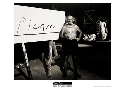 Framed Art Signature of Picasso, 1965 by Edward Quinn | 19 ¾ x 27 5/8