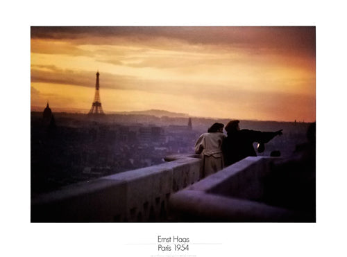 Framed Art Paris, 1954 by Ernst Haas | 23 5/8 x 31 ½