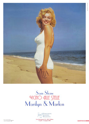 Marilyn Monroe, Amagansett, NY, 1957 (Marilyn & Marlon Exhibition P
