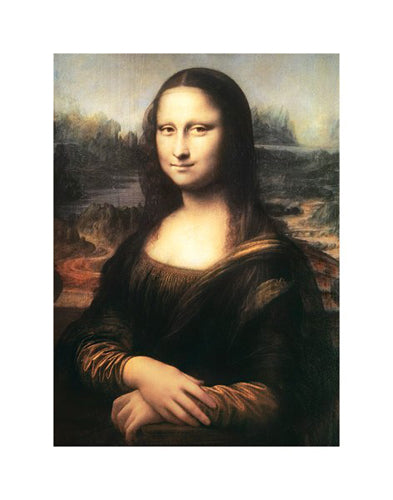 Framed Art Mona Lisa by Leonardo da Vinci | 14 x 11