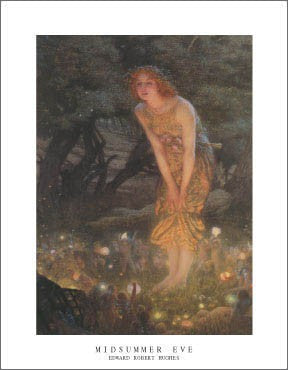 Midsummer Eve by Edward Robert Hughes | 14 x 11 Fine Art Print