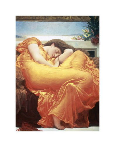 Flaming June by Frederic Lord Leighton | 14 x 11 Fine Art Print