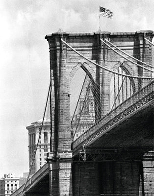 Brooklyn Bridge Perspective by Phil Maier | 14 x 11 Fine Art Print