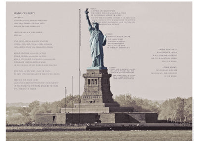 Statue of Liberty Architecture by Phil Maier | 12 1/4 x 17 Fine Art Print