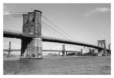 Brooklyn Bridge and Manhattan Bridge, Day by Phil Maier