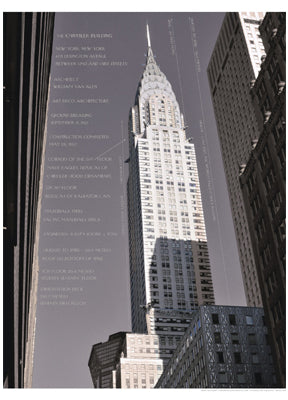 Chrysler Building Architecture by Phil Maier | 17 x 12 1/4 Fine Art Print