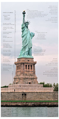 Framed Art Statue of Liberty Architecture by Phil Maier | 24 7/8 x 12 3/8 Art ...