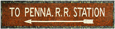 Penn Station Subway Sign by Phil Maier | 9 x 21 Fine Art Print