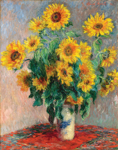 Sunflowers, 1881 by Claude Monet | 14 x 11 Fine Art Print