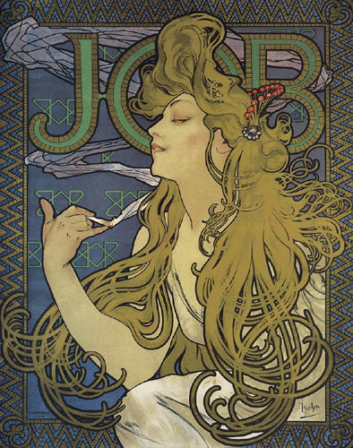 Job, 1897 by Alphonse Mucha | 14 x 11 Fine Art Print