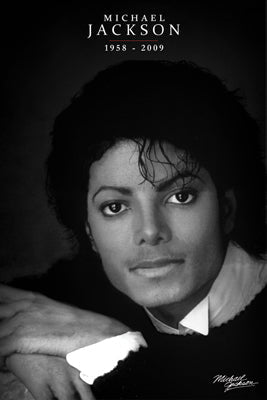 Framed Art Michael Jackson: 1958 - 2009 36 x 24