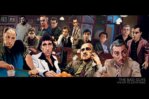 Framed Art The Bad Guys by Justin Reed | 24 x 36