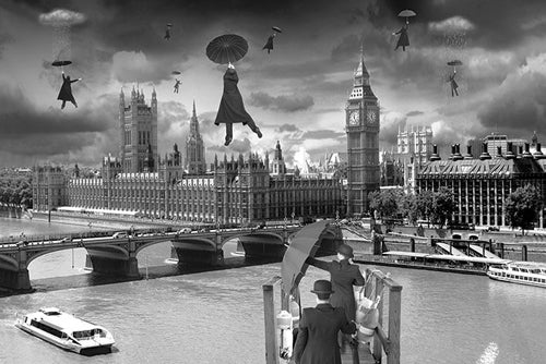 Framed Art Blown Away by Thomas Barbey | 24 x 36
