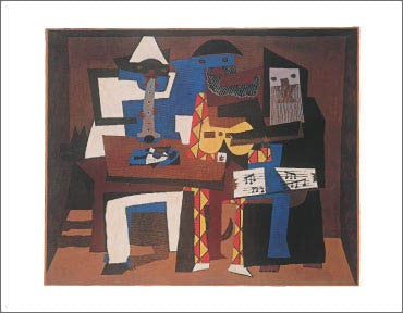 Three Musicians by Pablo Picasso | 11 x 14 Fine Art Print