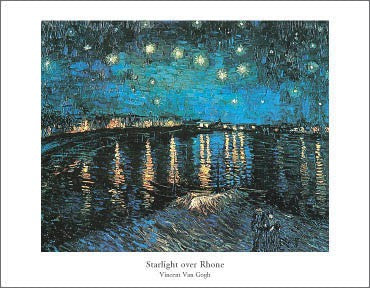 Starlight Over Rhone by Vincent van Gogh | 11 x 14 Fine Art Print