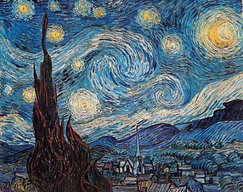 Starry Night by Vincent van Gogh | 11 x 14 Fine Art Print