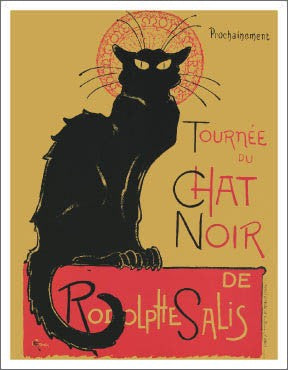 Tournee du Chat Noir by Theophile Alexandre Steinlen