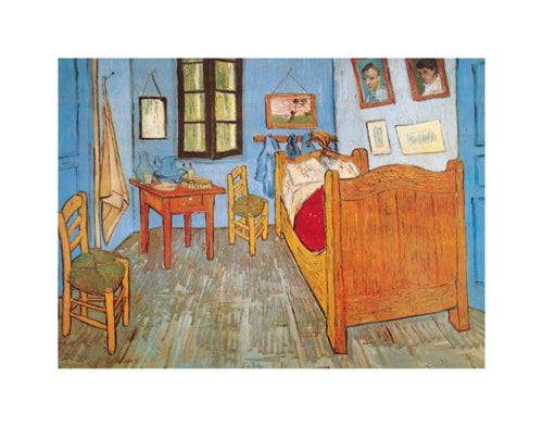 Framed Art Bedroom at Arles by Vincent van Gogh | 1 x 14