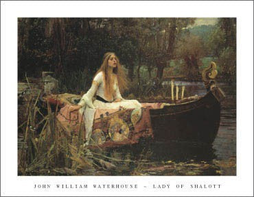 The Lady of Shalott by John William Waterhouse | 11 x 14 Fine Art Print