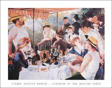 Luncheon at a Boating Party by Pierre-Auguste Renoir