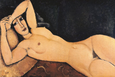 Reclining Nude by Amedeo Modigliani | 24 x 36 Fine Art Print