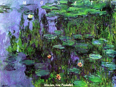 Nympheas by Claude Monet | 35 1/2 x 47 Fine Art Print