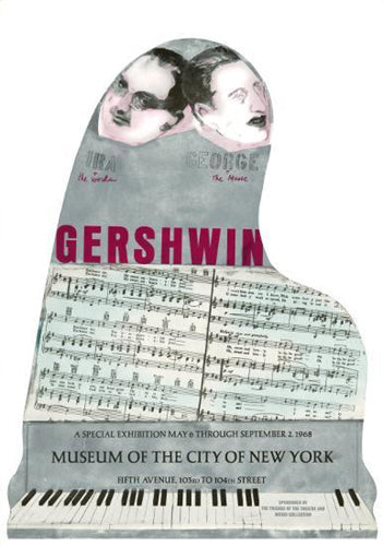 Gershwin Brothers by Larry Rivers | 37 x 26 Fine Art Print