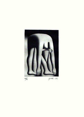 Body by Jake by Mark Kostabi | 21 1/4 x 15 Fine Art Print