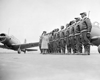 Framed Art Tuskegee Airmen: First Class of Cadets, 1941 by McMahan Photo Archive