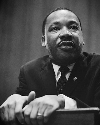 Framed Art Martin Luther King Jr., Washington DC, 1964 by McMahan Photo Archive