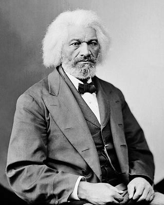 Framed Art Frederick Douglass, c. 1865-80 by McMahan Photo Archive