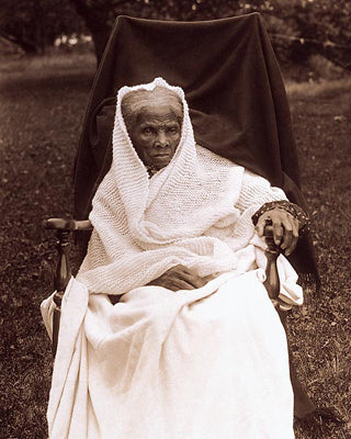 Framed Art Harriet Tubman at Her Home in Auburn, NY, 1911 by McMahan Photo Arc...