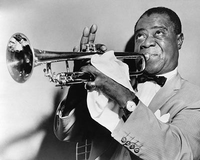 Framed Art Louis Armstrong, 1953 by McMahan Photo Archive | 8 x 10