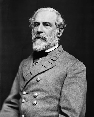 Framed Art Civil War General Robert E. Lee by McMahan Photo Archive