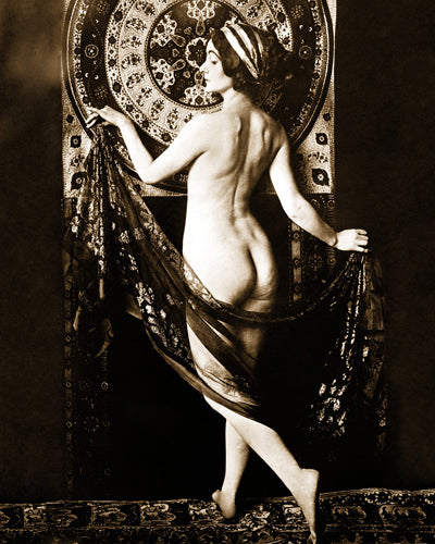 French Nude Dancer Adorée Villany (c. 1900s) by McMahan Photo Archive