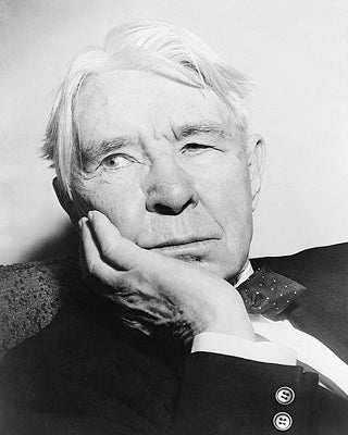 Writer Carl Sandburg Portrait, 1955 by McMahan Photo Archive