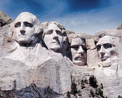 Framed Art Mount Rushmore Memorial, South Dakota by McMahan Photo Archive