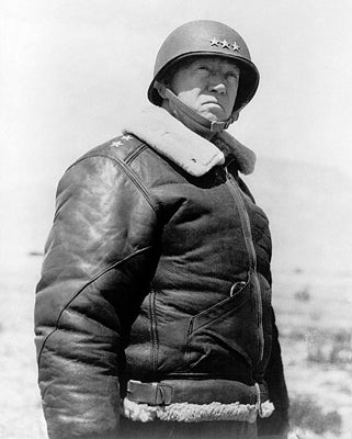 Framed Art General George S. Patton, 1943 by McMahan Photo Archive