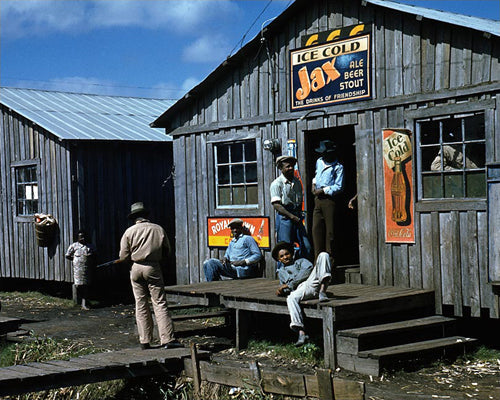 Framed Art Negro Juke Joint, Belle Glade, Florida, 1941 by McMahan Photo Archive